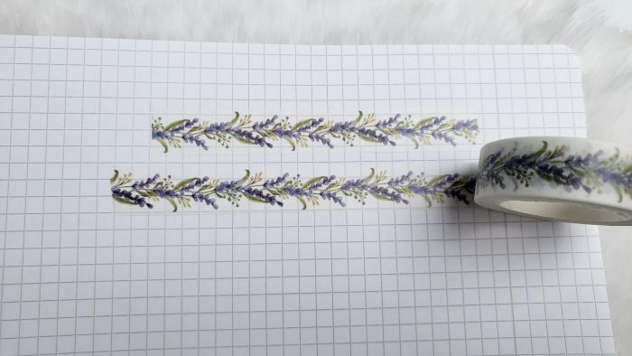 Washi Tape Blumenranke